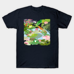 rainforests, frog, tropical frog T-Shirt